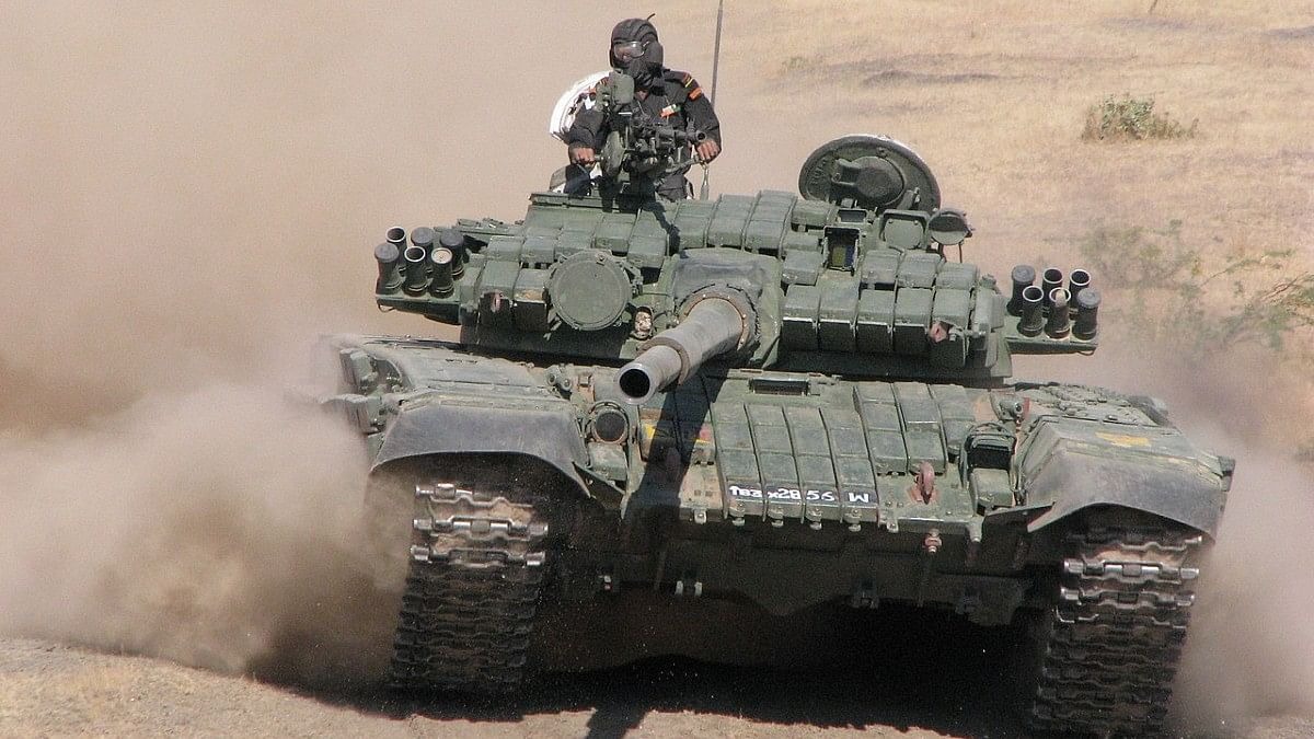 Indischer Panzer T-72M1