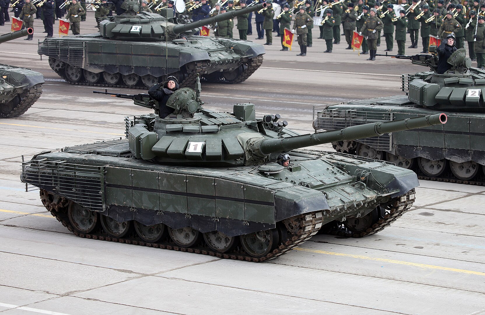 Russischer T-72B3-Panzer Russischer T-72B3-Panzer