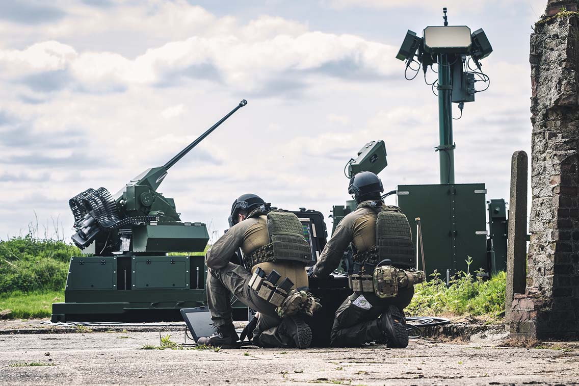 Großbritannien liefert stationäre Terrahawk-Paladin-Flugabwehrsysteme an die Ukraine zur Bekämpfung russischer Raketen und UAVs-3 Großbritannien liefert stationäre Terrahawk-Paladin-Flugabwehrsysteme an die Ukraine zur Bekämpfung russischer Raketen und UAVs-3