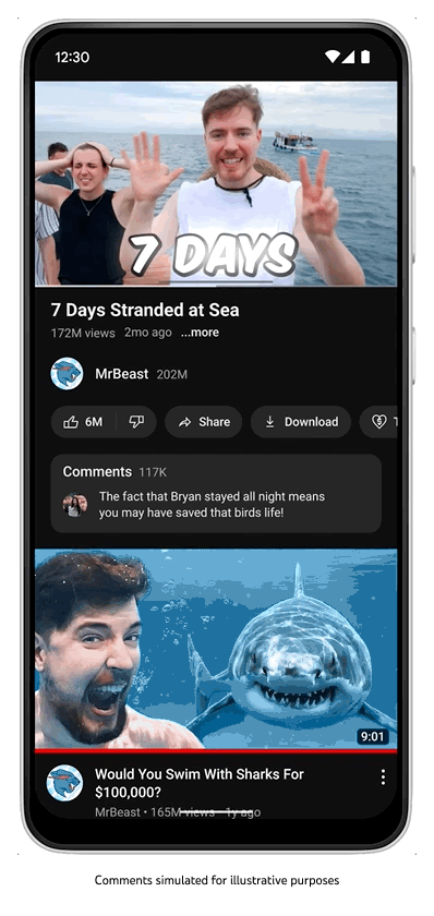 YouTube testet KI-Tools zum Sortieren von Kommentaren nach Themen und einen Chatbot für Videos-2 YouTube testet KI-Tools zum Sortieren von Kommentaren nach Themen und einen Chatbot für Videos-2