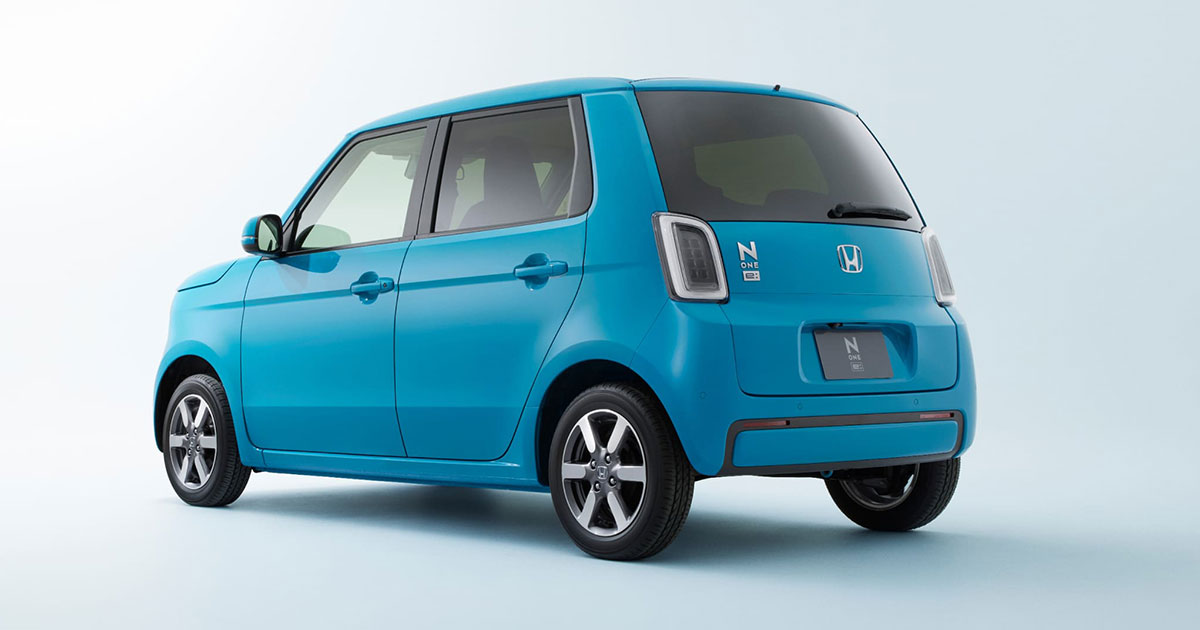 Honda N-One e: Seitenansicht Honda N-One e: Seitenansicht