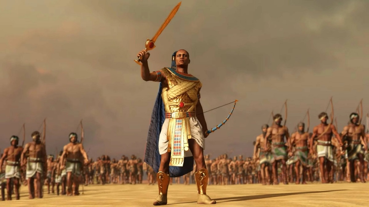 Der Einsturz des alten Ägyptens: Total War: Pharaoh's cinematischer Strategie-Trailer, der König Ramses gewidmet ist, wird enthüllt Der Einsturz des alten Ägyptens: Total War: Pharaoh's cinematischer Strategie-Trailer, der König Ramses gewidmet ist, wird enthüllt