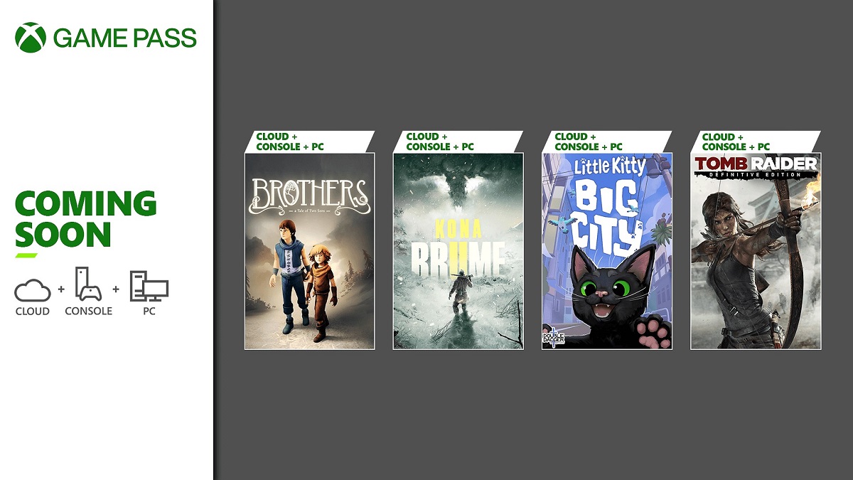 Tomb Raider (2013) Remaster und das Kult-Adventure Brothers: A Tale of Two Sons werden in der ersten Maihälfte zum Game Pass hinzugefügt - siehe die vollständige Liste der Neuerscheinungen im Katalog unten Tomb Raider (2013) Remaster und das Kult-Adventure Brothers: A Tale of Two Sons werden in der ersten Maihälfte zum Game Pass hinzugefügt - siehe die vollständige Liste der Neuerscheinungen im Katalog unten