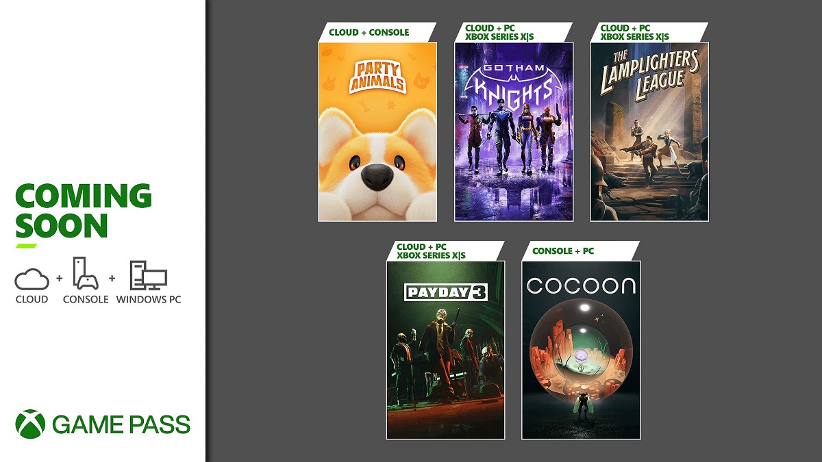 Lies of P, Payday 3 und Gotham Knights - ein tolles Angebot von Microsoft! Die Liste der Spiele, die in der zweiten Septemberhälfte und Anfang Oktober im Xbox Game Pass verfügbar sein werden, wurde veröffentlicht Lies of P, Payday 3 und Gotham Knights - ein tolles Angebot von Microsoft! Die Liste der Spiele, die in der zweiten Septemberhälfte und Anfang Oktober im Xbox Game Pass verfügbar sein werden, wurde veröffentlicht