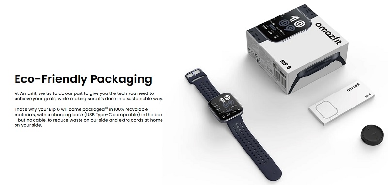 Amazfit Bip 6 mit Bluetooth-Funktion Amazfit Bip 6 mit Bluetooth-Funktion