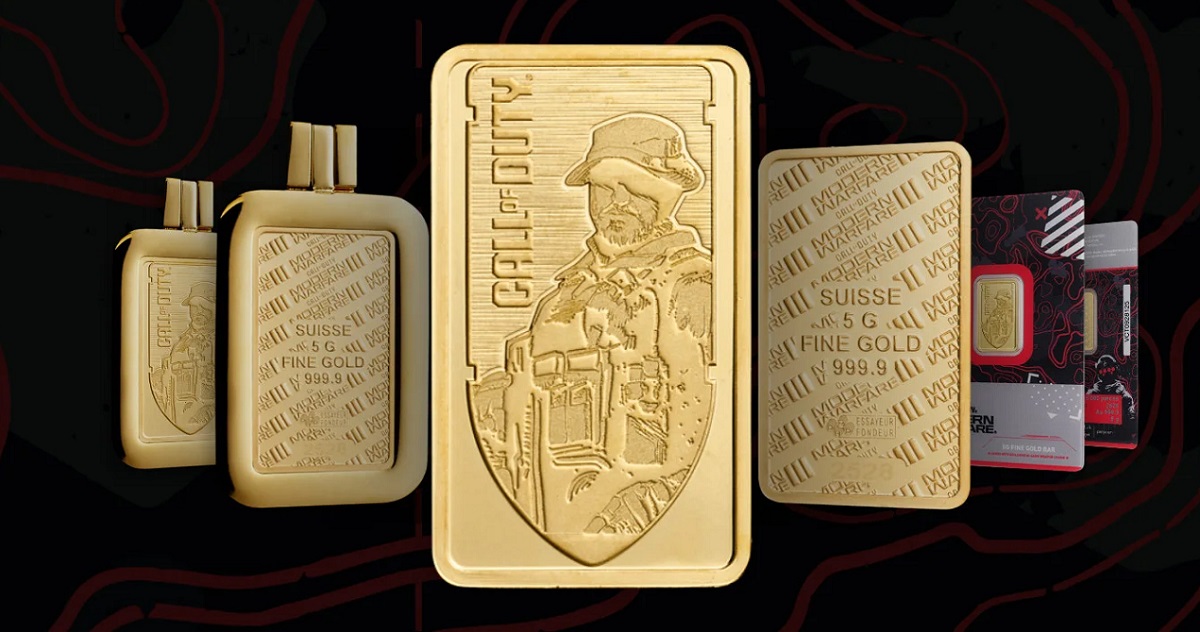 Captain Price war noch nie so teuer: Silber- und Goldbarren in limitierter Auflage für Call of Duty-Fans angekündigt