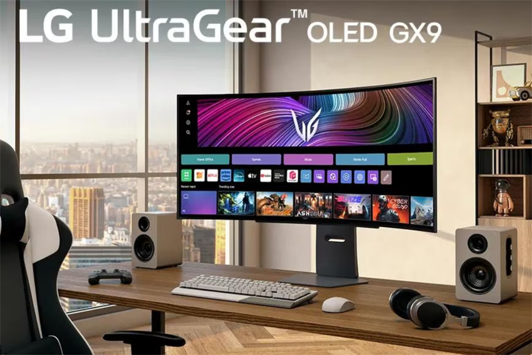 UltraGear OLED 45GX90SA Ansicht von unten UltraGear OLED 45GX90SA Ansicht von unten