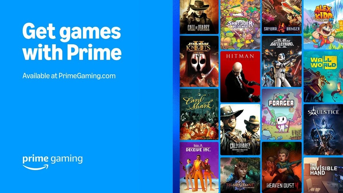 Amazon verschenkt im Rahmen seiner jährlichen Prime Day-Aktion 15 kostenlose Spiele: Spieler erhalten Call of Juarez, Hitman Absolution und Star Wars: Knights of the Old Republic 2