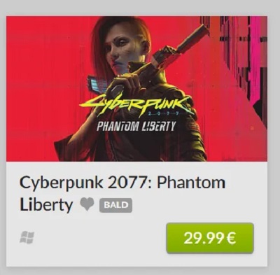 30 €, neue Grafiken, aber kein Veröffentlichungsdatum: GOG-Shop enthüllt Phantom Liberty Add-on-Seite für Cyberpunk 2077-3 30 €, neue Grafiken, aber kein Veröffentlichungsdatum: GOG-Shop enthüllt Phantom Liberty Add-on-Seite für Cyberpunk 2077-3