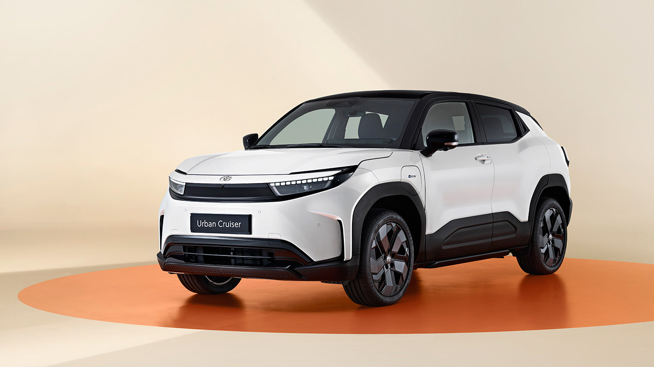 Die Hauptansicht des Toyota Urban Cruiser Die Hauptansicht des Toyota Urban Cruiser