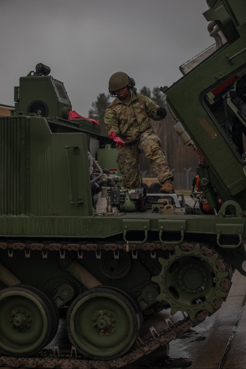 M270A2-Raketenwerfer in Europa M270A2-Raketenwerfer in Europa