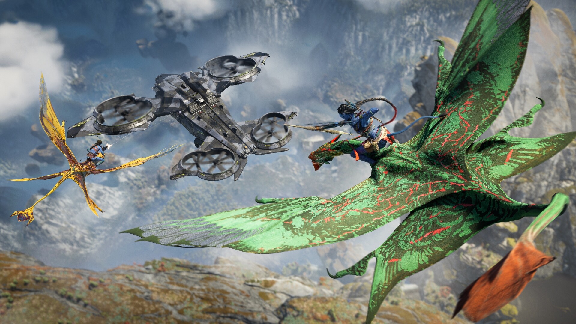 Schlachten in Avatar: Die Grenzen von Pandora Schlachten in Avatar: Die Grenzen von Pandora