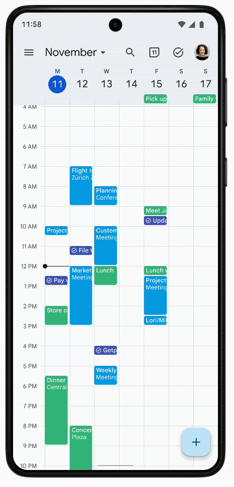 Google hat Aufgabenfunktionen in den Kalender auf Android integriert und die Suche nach Dateien in Drive vereinfacht-2