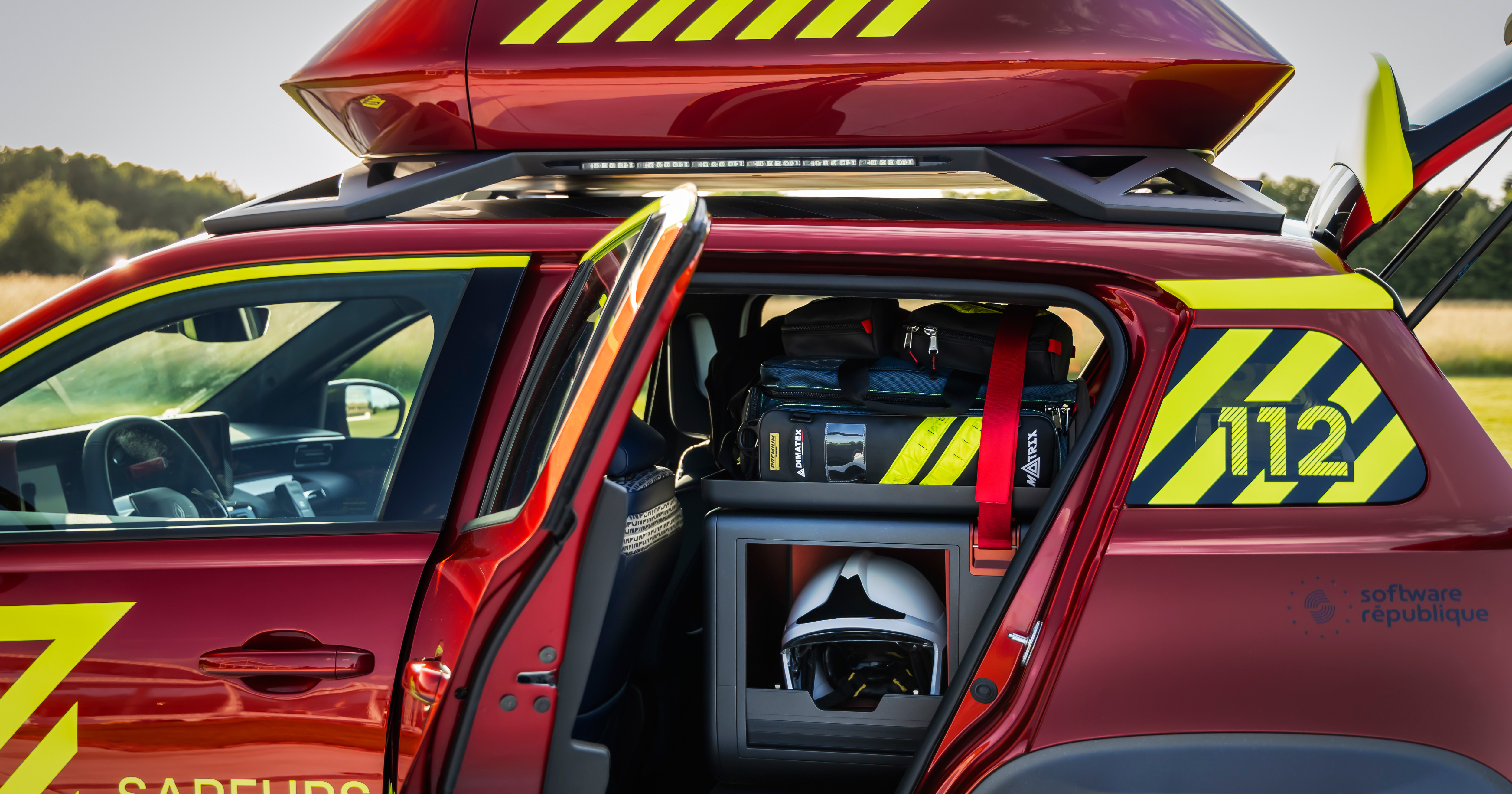 Kofferraum und Ausrüstung Renault Vision 4Rescue Kofferraum und Ausrüstung Renault Vision 4Rescue