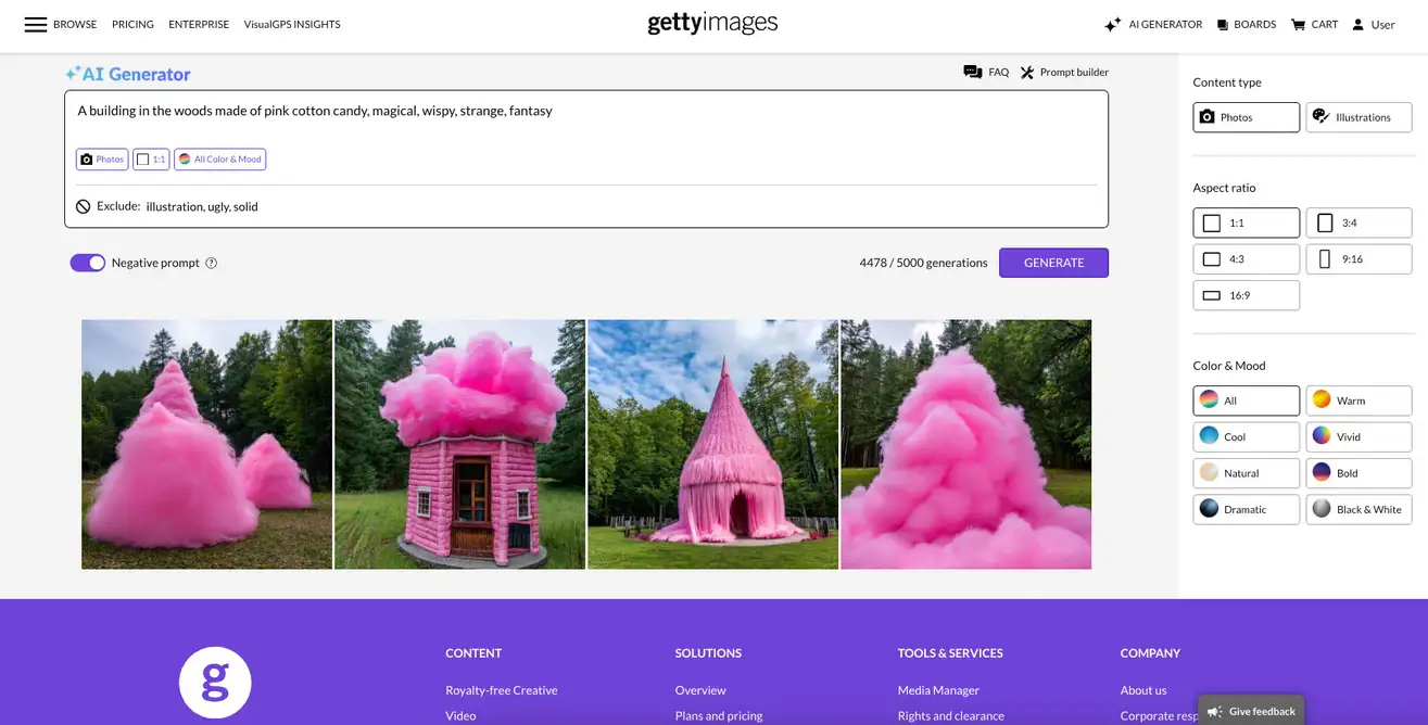 Getty Images hat einen Bildgenerator für lizenzierte Inhalte veröffentlicht-2 Getty Images hat einen Bildgenerator für lizenzierte Inhalte veröffentlicht-2