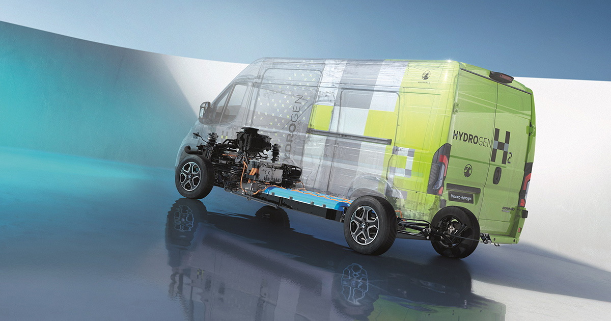 Details zum Design des Vauxhall Movano Hydrogen