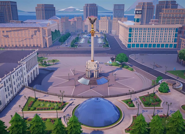 Mach mit! Fortnite bietet eine einmalige Gelegenheit, beim Wiederaufbau der Ukraine zu helfen, indem man durch das virtuelle Zentrum von Kiew läuft-2 Mach mit! Fortnite bietet eine einmalige Gelegenheit, beim Wiederaufbau der Ukraine zu helfen, indem man durch das virtuelle Zentrum von Kiew läuft-2