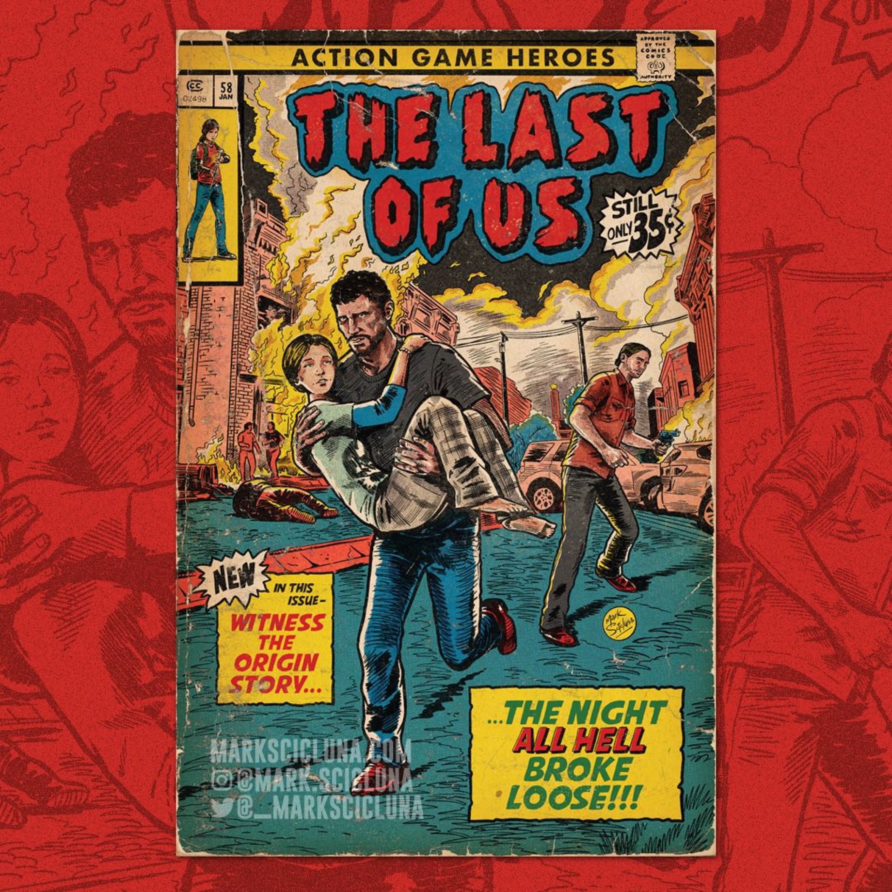 Das Ergebnis kann sich sehen lassen: Der ehemalige Illustrator von Rockstar Games erstellt Cover für Retro-Comics rund um Videospiele-3