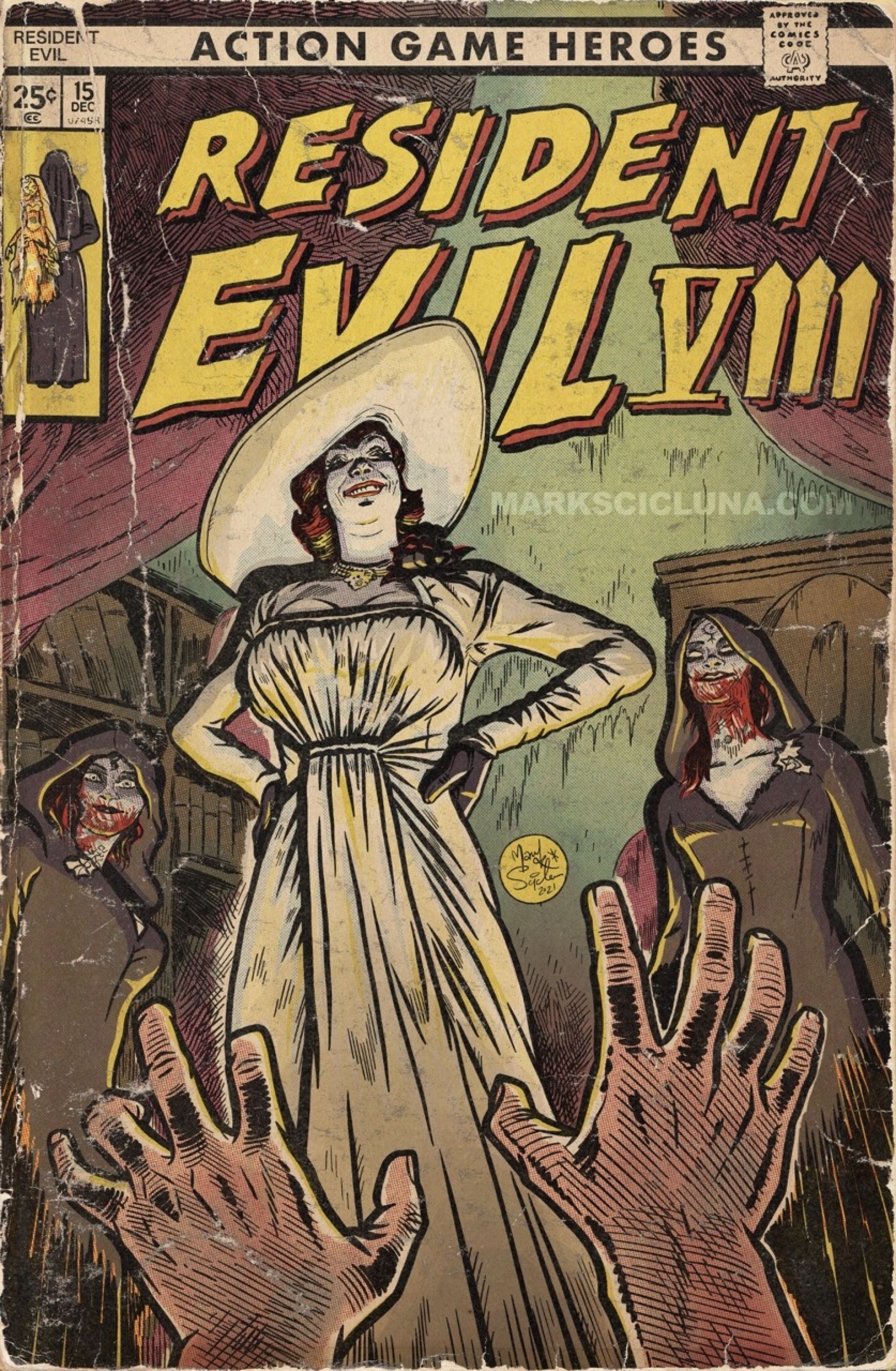 Das Ergebnis kann sich sehen lassen: Der ehemalige Illustrator von Rockstar Games erstellt Cover für Retro-Comics rund um Videospiele-6