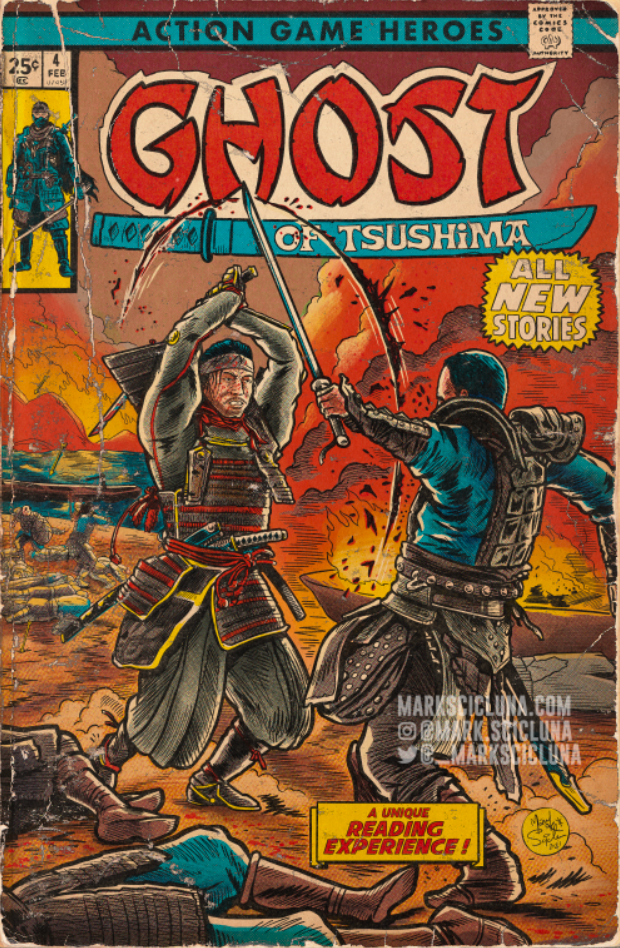Das Ergebnis kann sich sehen lassen: Der ehemalige Illustrator von Rockstar Games erstellt Cover für Retro-Comics rund um Videospiele-8