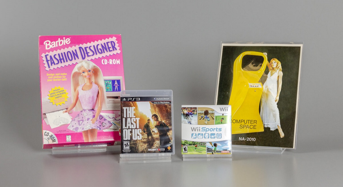 The Last of Us, Wii Sports, Computer Space und Barbie Fashion Designer wurden mit einem Platz in der Video Game Hall of Fame im The Strong Museum geehrt. The Last of Us, Wii Sports, Computer Space und Barbie Fashion Designer wurden mit einem Platz in der Video Game Hall of Fame im The Strong Museum geehrt.