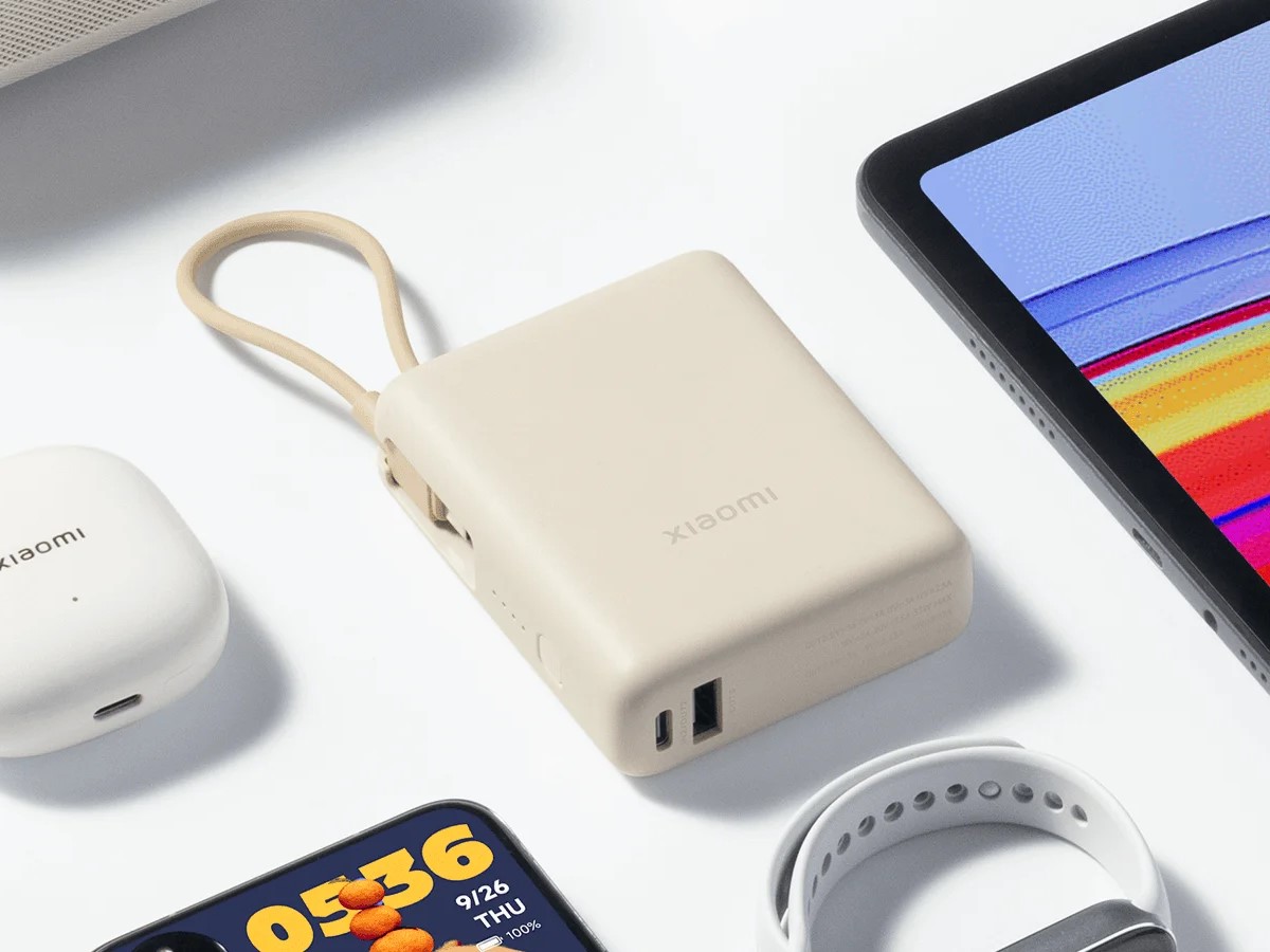 Xiaomi Power Bank 33W 10000 mit integriertem Kabel Xiaomi Power Bank 33W 10000 mit integriertem Kabel