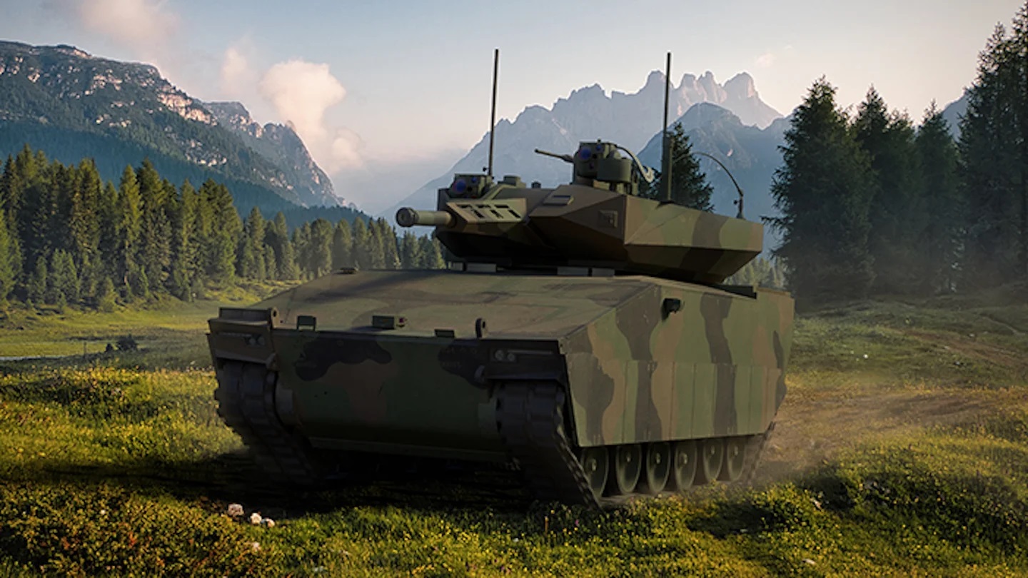 Schützenpanzer Lynx OMFV Schützenpanzer Lynx OMFV. Illustration: Rheinmetall