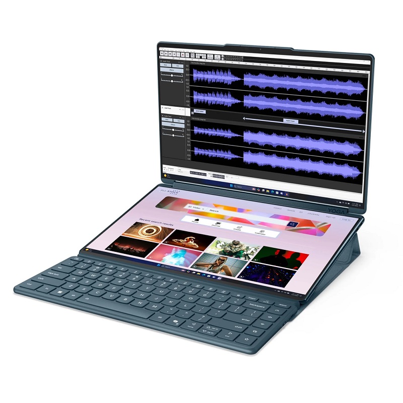 Yoga Book 9i zeigt ein einzigartiges Design Yoga Book 9i zeigt ein einzigartiges Design