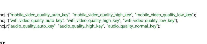 YouTube-Programmcode-Strings YouTube-Programmcode-Strings