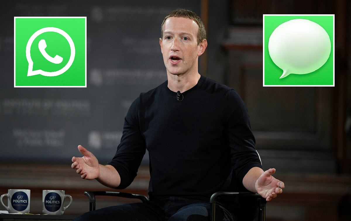 Mark Zuckerberg nennt die Vorteile von WhatsApp gegenüber iMessage Mark Zuckerberg nennt die Vorteile von WhatsApp gegenüber iMessage