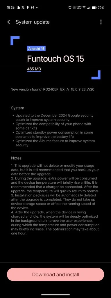 Sicheres Update auf Vivo X200 Pro Sicheres Update auf Vivo X200 Pro